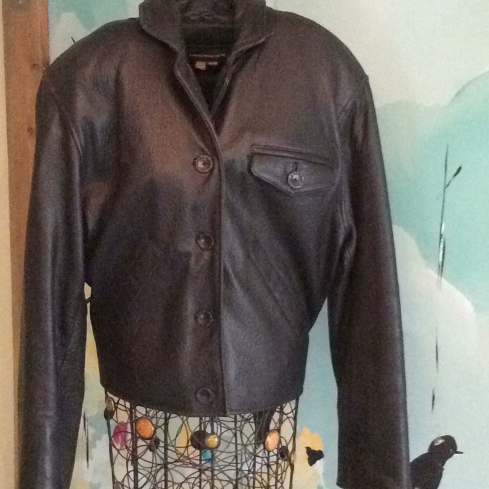 90’s Vintage Genuine Leather Jacket